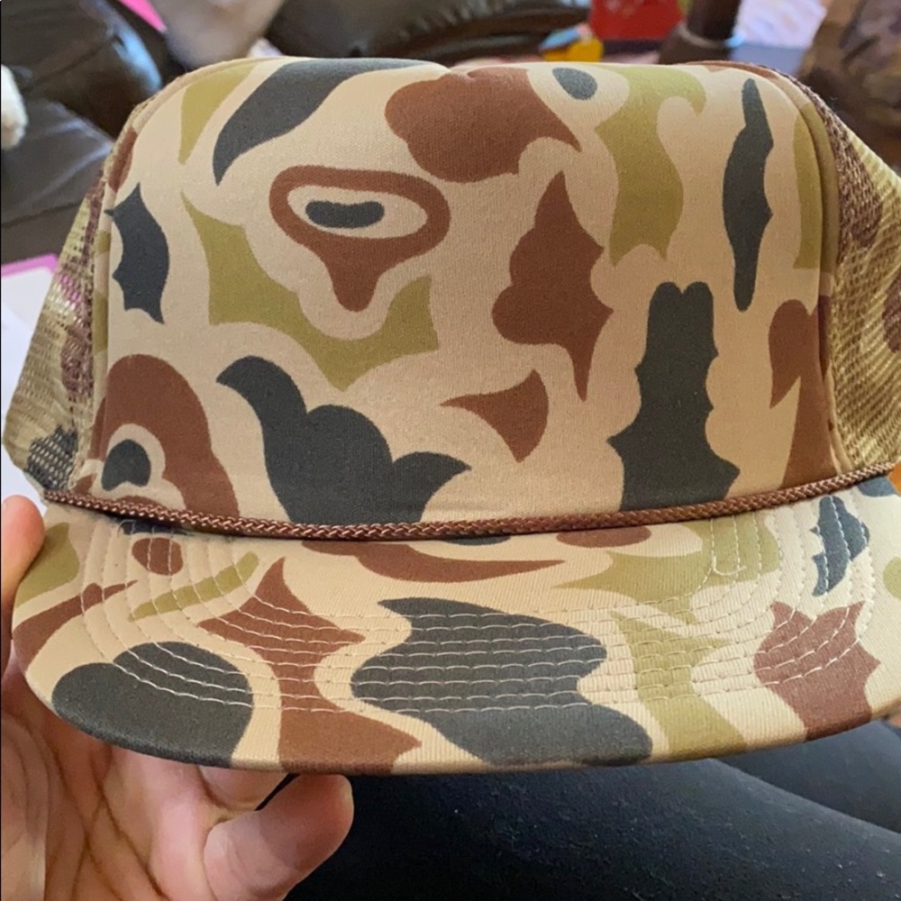 Retro Camo Trucker Hat